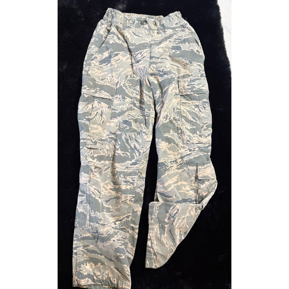 US Air Force ABU Digital Camo Cargo Pants Utility Trousers Tiger Stripe 24x27